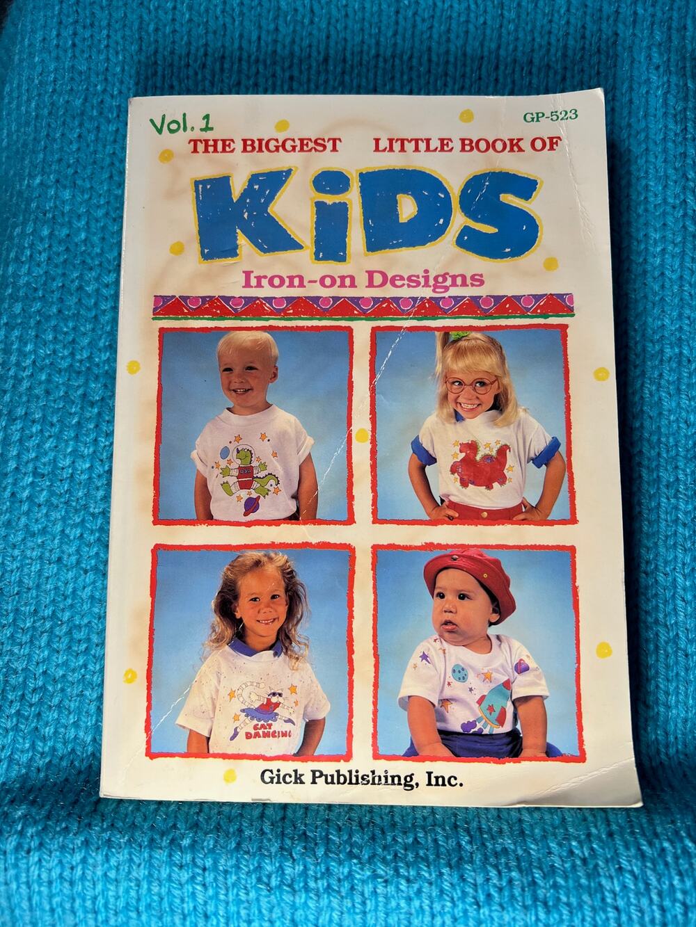 the biggest little book of kids iron on designs book